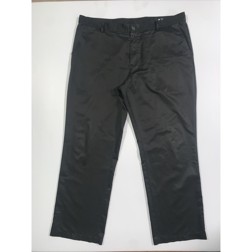 Adidas Climate Pants‎ Golf Performance Mens 40x32 Black Clima Lite Straight